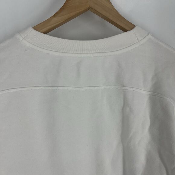 Lululemon Sweatshirt Size 8 Womens Opal White Perfectly Oversized Cropped Crew - Picture 5 of 6